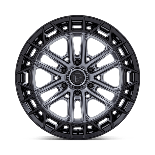 Fuel 1PC FC874 CELSIUS 20x9 Matte Gunmetal W/ M-Blk Lip 6x135 20mm