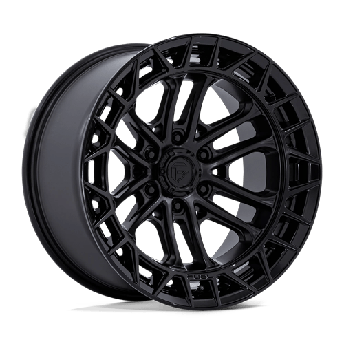 Fuel 1PC FC874 CELSIUS 17x9 Matte Black W/ G-Blk Lip 6x135 -12mm