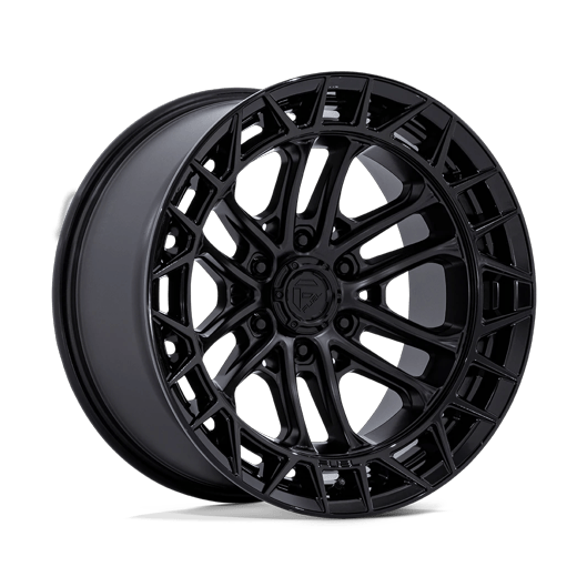Fuel 1PC FC874 CELSIUS 17x9 Matte Black W/ G-Blk Lip 6x135 -12mm