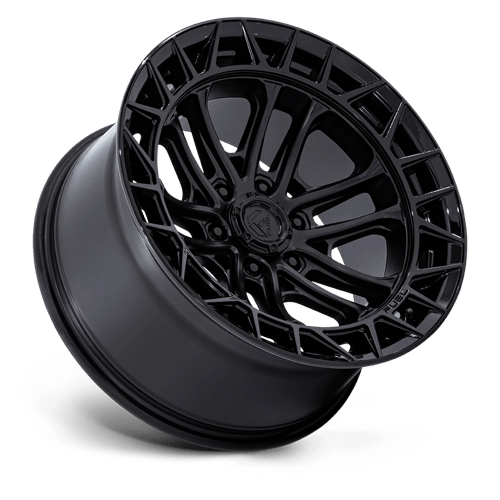 Fuel 1PC FC874 CELSIUS 17x9 Matte Black W/ G-Blk Lip 6x135 -12mm