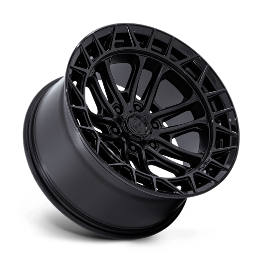 Fuel 1PC FC874 CELSIUS 17x9 Matte Black W/ G-Blk Lip 6x135 -12mm