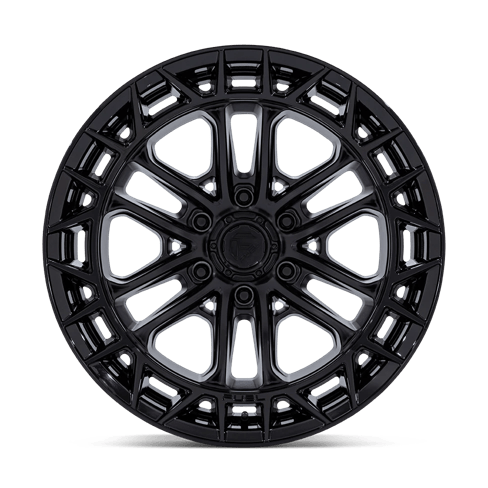 Fuel 1PC FC874 CELSIUS 17x9 Matte Black W/ G-Blk Lip 6x135 1mm