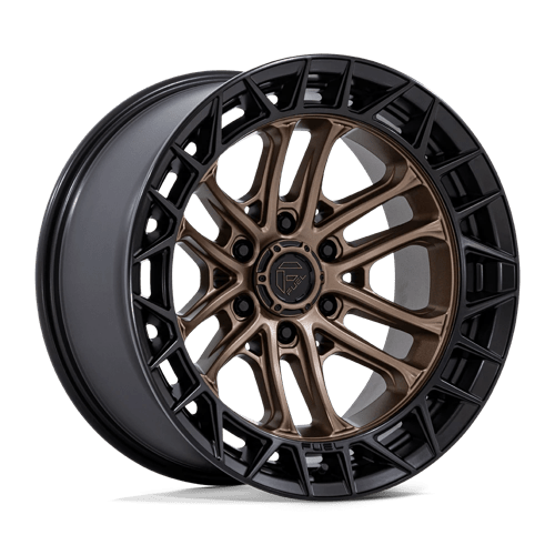 Fuel 1PC FC874 CELSIUS 17x9 Matte Bronze W/ M-Blk Lip 6x135 -12mm