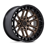 Fuel 1PC FC874 CELSIUS 20x9 Matte Bronze W/ M-Blk Lip 6x135 20mm
