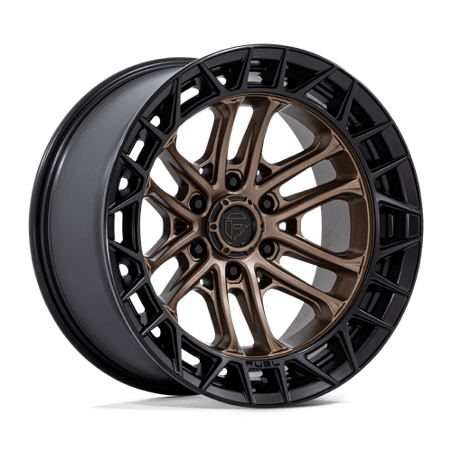 Fuel 1PC FC874 CELSIUS 20x9 Matte Bronze W/ M-Blk Lip 6x135 20mm