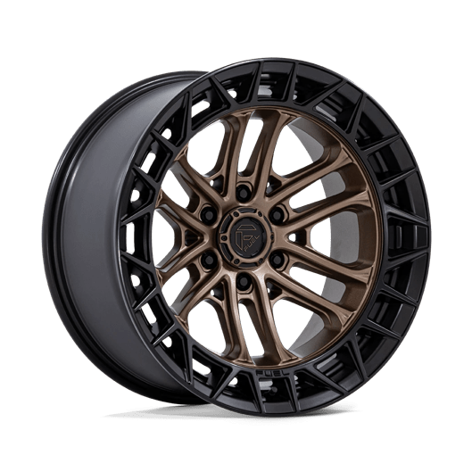 Fuel 1PC FC874 CELSIUS 20x9 Matte Bronze W/ M-Blk Lip 6x135 20mm