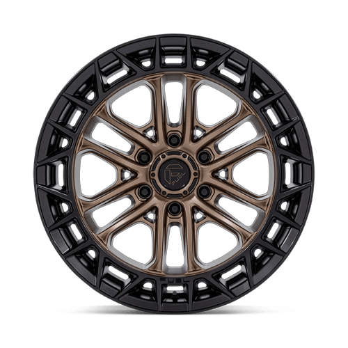 Fuel 1PC FC874 CELSIUS 17x9 Matte Bronze W/ M-Blk Lip 6x135 -12mm