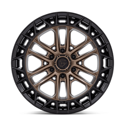 Fuel 1PC FC874 CELSIUS 20x9 Matte Bronze W/ M-Blk Lip 6x135 20mm