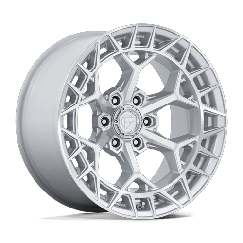 Fuel 1PC FC873 CHARGER 17x9 Gloss Silver W/ Machined Face 6x135 -12mm
