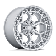 Fuel 1PC FC873 CHARGER 17x9 Gloss Silver W/ Machined Face 6x135 1mm