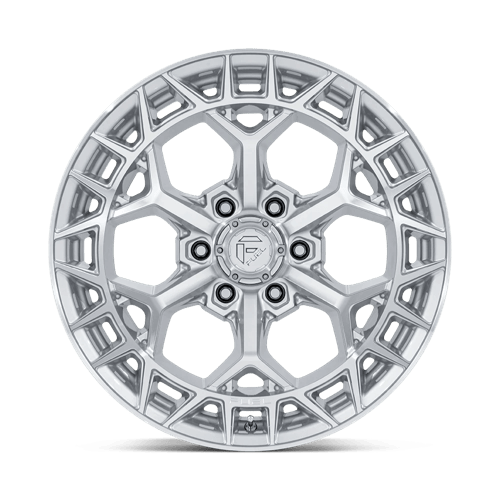 Fuel 1PC FC873 CHARGER 17x9 Gloss Silver W/ Machined Face 6x135 1mm