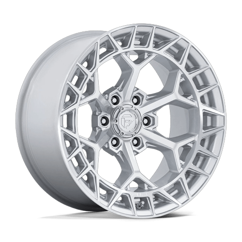 Fuel 1PC FC873 CHARGER 22x9.5 Gloss Silver W/ Machined Face 6x135 18mm