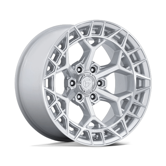 Fuel 1PC FC873 CHARGER 22x9.5 Gloss Silver W/ Machined Face 6x135 18mm