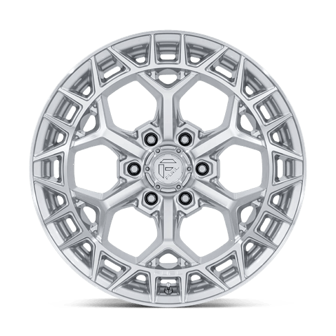 Fuel 1PC FC873 CHARGER 20x9 Gloss Silver W/ Machined Face 6x135 20mm