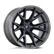 Fuel 1PC FC402 CATALYST 17x9 Gloss Black Brushed Dark Tint 6x135 1mm