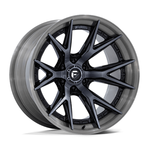 Fuel 1PC FC402 CATALYST 18x9 Gloss Black Brushed Dark Tint 6x135 1mm