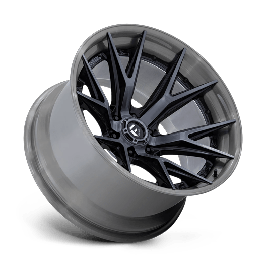 Fuel 1PC FC402 CATALYST 17x9 Gloss Black Brushed Dark Tint 6x135 1mm