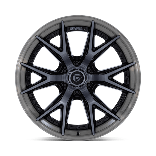 Fuel 1PC FC402 CATALYST 17x9 Gloss Black Brushed Dark Tint 6x135 1mm