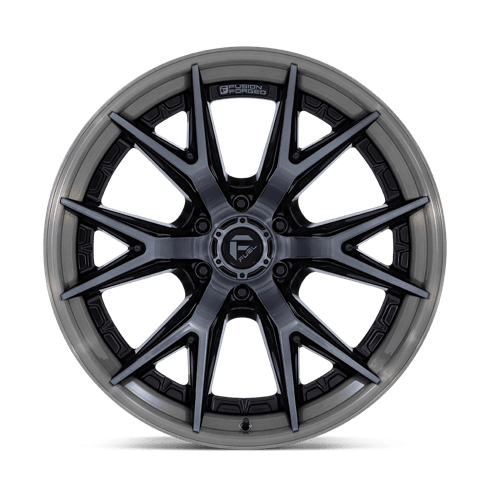 Fuel 1PC FC402 CATALYST 17x9 Gloss Black Brushed Dark Tint 6x135 1mm