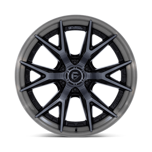 Fuel 1PC FC402 CATALYST 18x9 Gloss Black Brushed Dark Tint 6x135 1mm