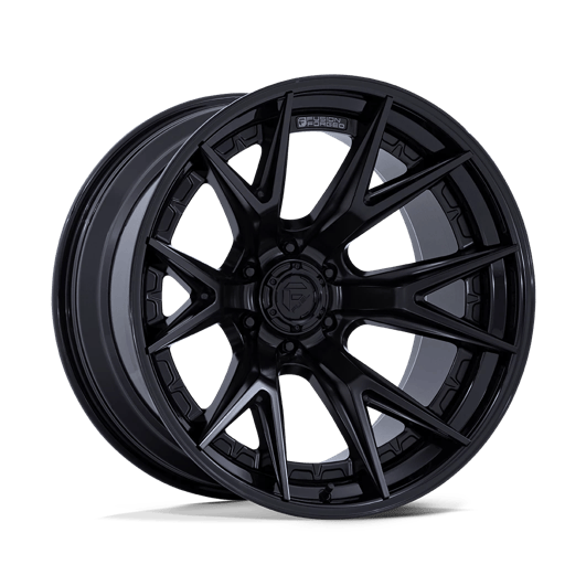 Fuel 1PC FC402 CATALYST 17x9 Matte Black W/ Gloss Black Lip 6x135 1mm