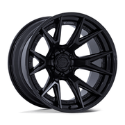 Fuel 1PC FC402 CATALYST 18x9 Matte Black W/ Gloss Black Lip 6x135 1mm