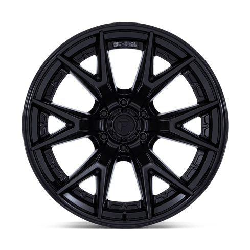 Fuel 1PC FC402 CATALYST 17x9 Matte Black W/ Gloss Black Lip 6x135 1mm
