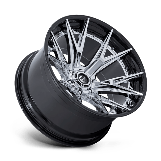 Fuel 1PC FC402 CATALYST 17x9 Chrome W/ Gloss Black Lip 6x135 1mm