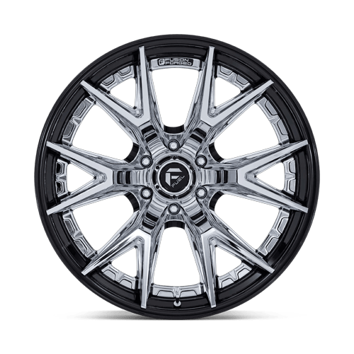 Fuel 1PC FC402 CATALYST 17x9 Chrome W/ Gloss Black Lip 6x135 1mm