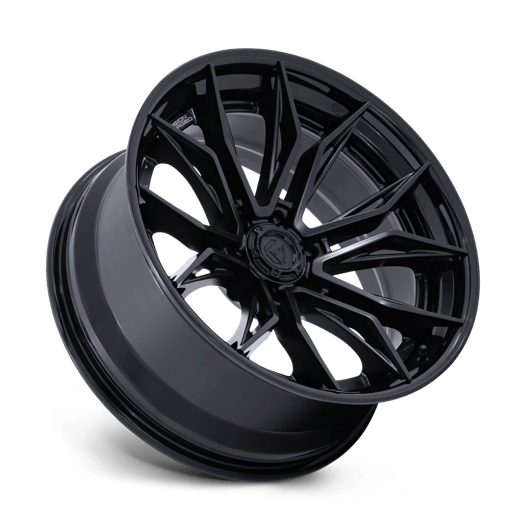 Fuel 1PC FC404 MUTINY 22x9.5 Matte Black W/ Gloss Black Lip 6x135 20mm