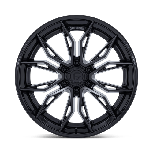 Fuel 1PC FC404 MUTINY 22x9.5 Matte Black W/ Gloss Black Lip 6x135 20mm
