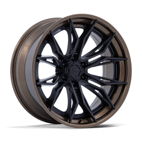 Fuel 1PC FC404 MUTINY 20x9 Matte Black W Gloss Bronze Lip 6x135 20mm