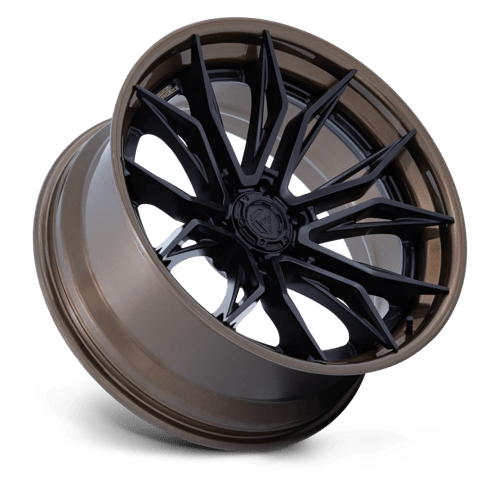 Fuel 1PC FC404 MUTINY 20x9 Matte Black W Gloss Bronze Lip 6x135 20mm