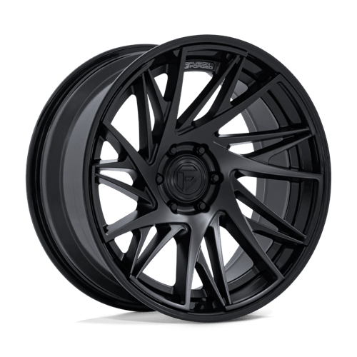 Fuel 1PC FC405 DYNAMO 22x9.5 Matte Black W/ Gloss Black Lip 6x135 20mm