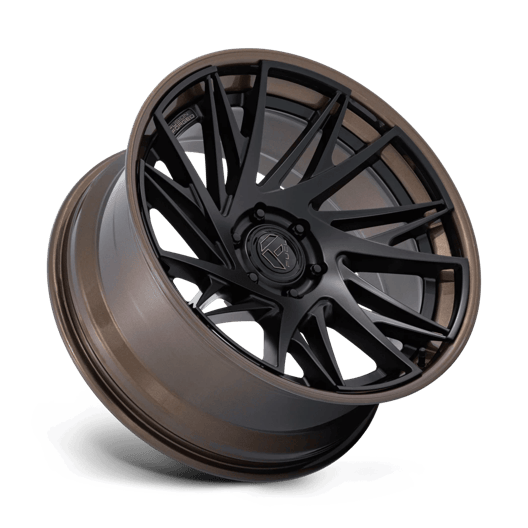 Fuel 1PC FC405 DYNAMO 22x9.5 Matte Black W/ G-Bronze Lip 6x135 20mm