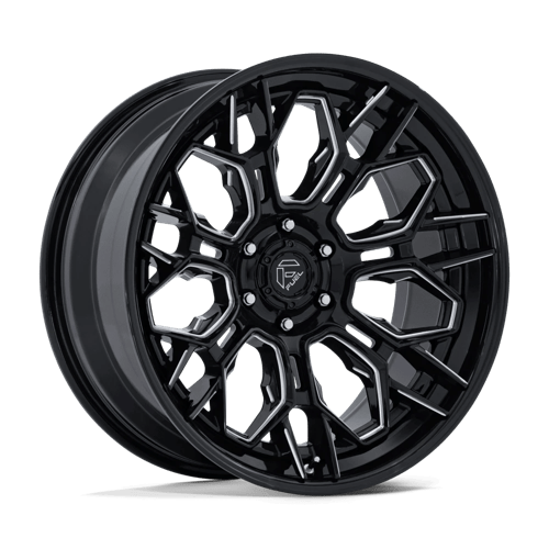 Fuel 1PC FC409 HIVE 22x9.5 Gloss Black Milled 6x135 20mm
