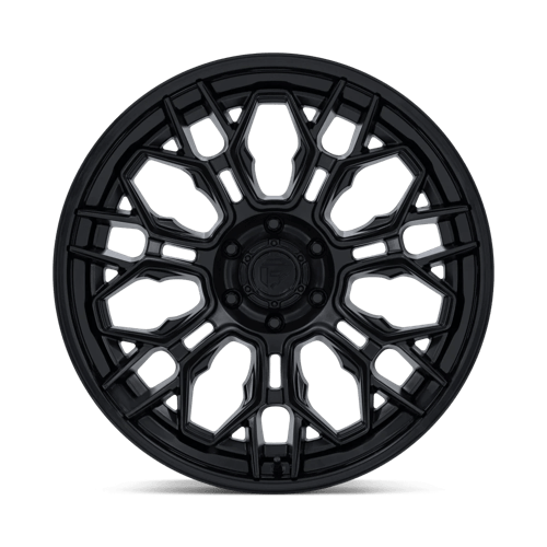 Fuel 1PC FC409 HIVE 22x9.5 Matte Black W/ Gloss Black Lip 6x135 20mm