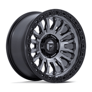 Fuel 1PC FC857 RINCON 18x9 Matte Gunmetal W/ M-Black Lip 6x135 -12mm