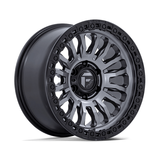 Fuel 1PC FC857 RINCON 17x9 Matte Gunmetal W/ M-Black Lip 6x135 1mm