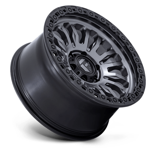 Fuel 1PC FC857 RINCON 18x9 Matte Gunmetal W/ M-Black Lip 6x135 1mm
