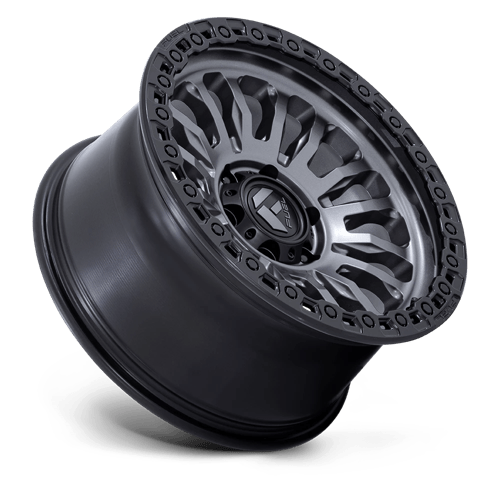Fuel 1PC FC857 RINCON 17x9 Matte Gunmetal W/ M-Black Lip 6x135 1mm