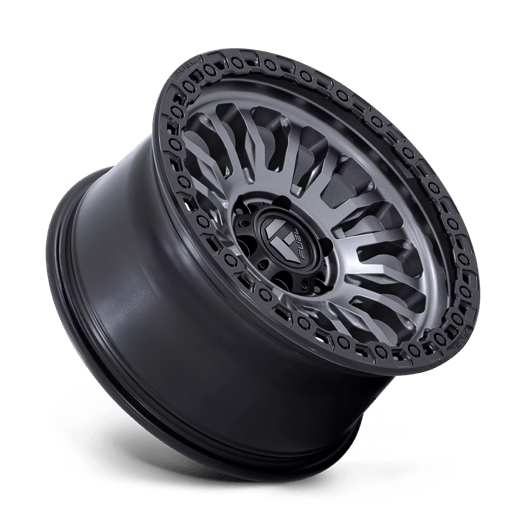 Fuel 1PC FC857 RINCON 17x9 Matte Gunmetal W/ M-Black Lip 6x135 1mm