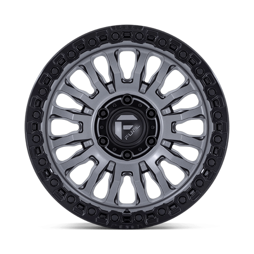 Fuel 1PC FC857 RINCON 18x9 Matte Gunmetal W/ M-Black Lip 6x135 1mm