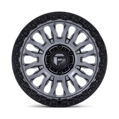 Fuel 1PC FC857 RINCON 17x9 Matte Gunmetal W/ M-Black Lip 6x135 1mm