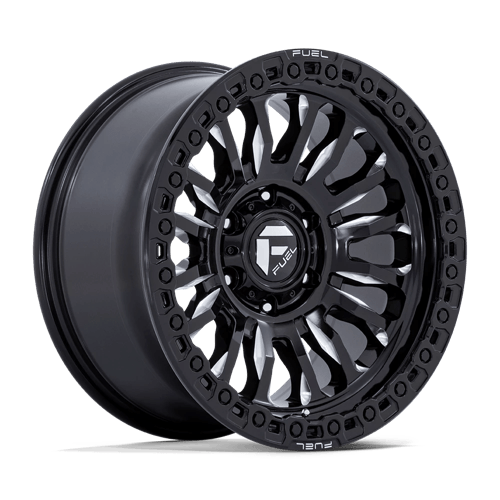 Fuel 1PC FC857 RINCON 17x8.5 Gloss Black Milled 6x135 -1mm
