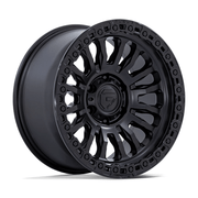 Fuel 1PC FC857 RINCON 18x9 Matte Black W/ Gloss Black Lip 6x135 1mm
