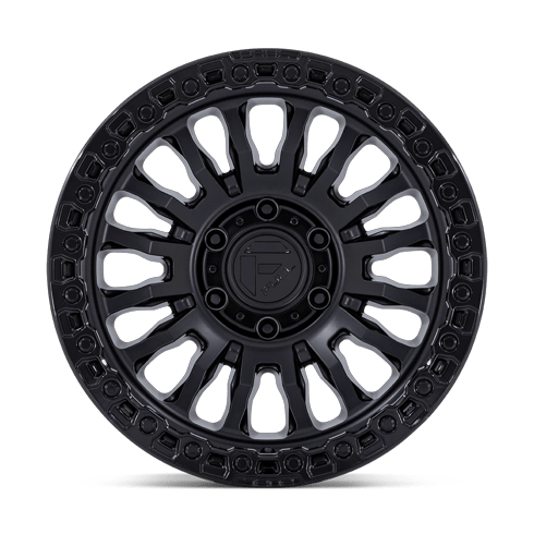 Fuel 1PC FC857 RINCON 17x8.5 Matte Black W/ Gloss Black Lip 6x135 -1mm