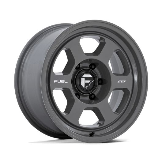 Fuel 1PC FC860 HYPE 17x8.5 Battleship Gray 6x135 10mm