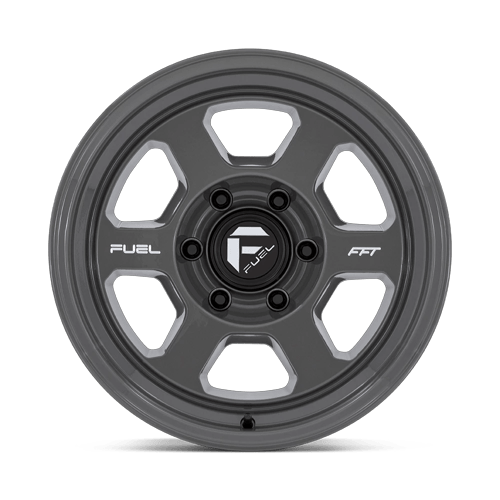 Fuel 1PC FC860 HYPE 17x8.5 Battleship Gray 6x135 10mm