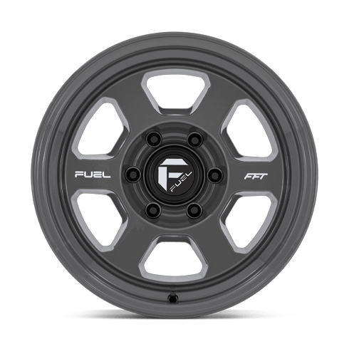 Fuel 1PC FC860 HYPE 18x8.5 Battleship Gray 6x135 10mm